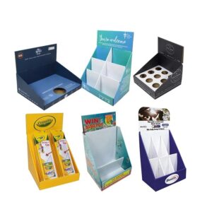 Auto Bottom Counter Display Toy Boxes